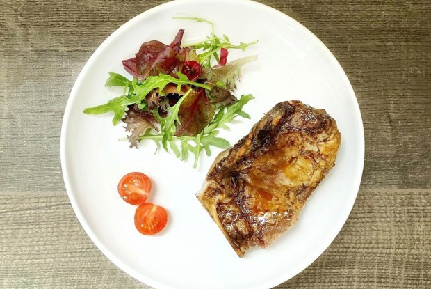 Говяжий край с соусом карри