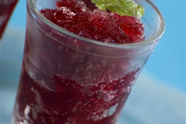 Гранита из ежевики с корицей