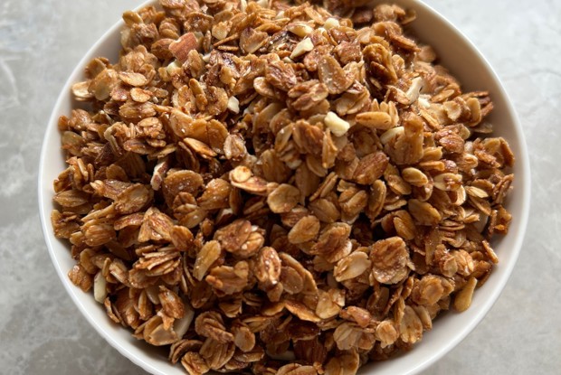 Гранола с миндалем