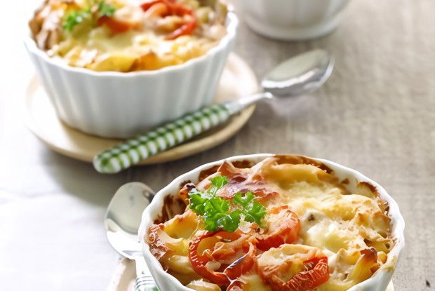 Гратен из тунца