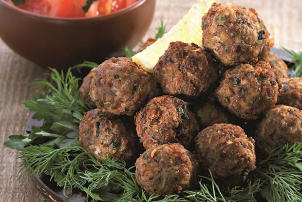 Греческие тефтели с кабачками