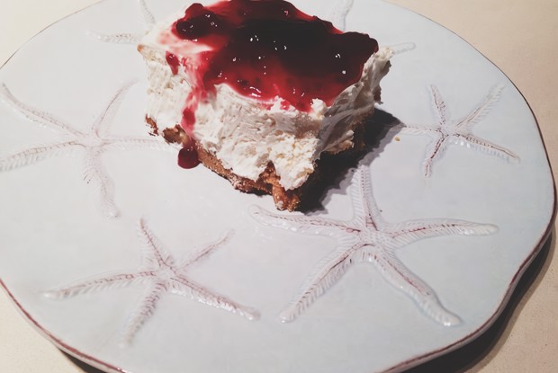 Греческий чизкейк с острова Миконос