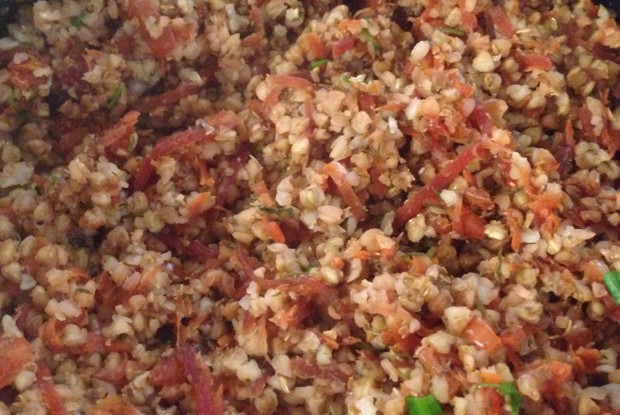 Гречка со свеклой