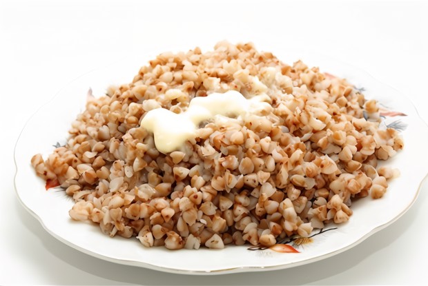 Гречневая каша из поджаренной крупы с маслом