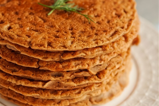 Гречневые мини блинчики