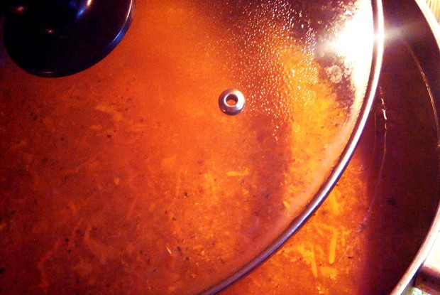 Гречневый суп с фасолью