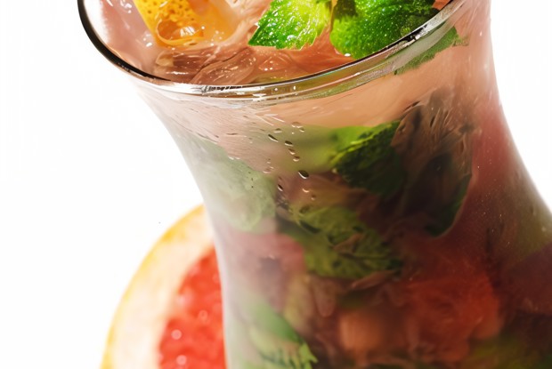 Грейпфрутово-мятный мохито