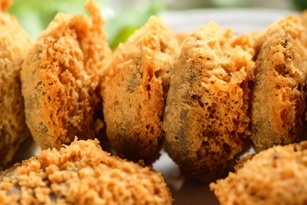 Грибы в кляре