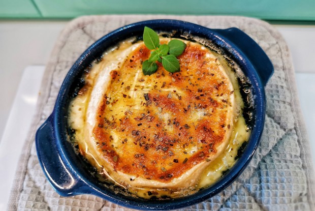 Грибной жюльен из камамбера