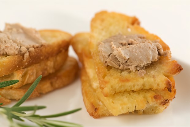 Грибной паштет с красным вином