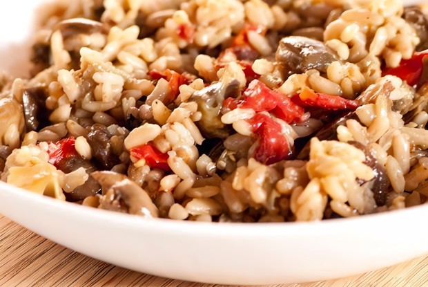 Грибной плов