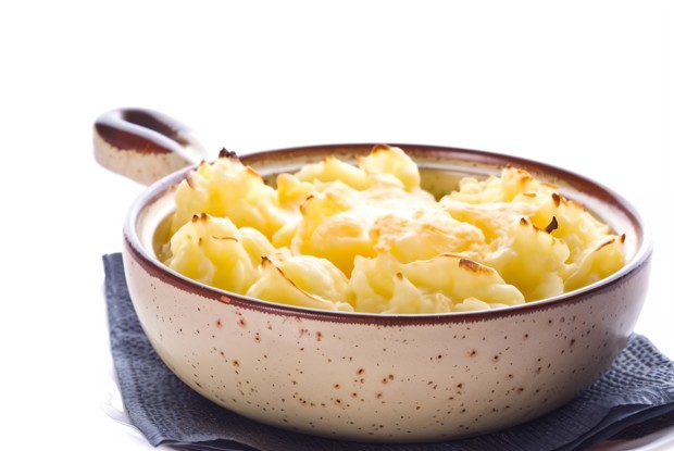 Грибной пудинг со сметаной