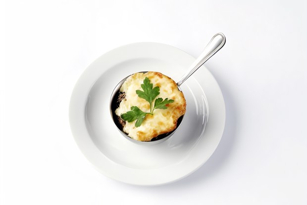 Грибной жюльен со сметаной