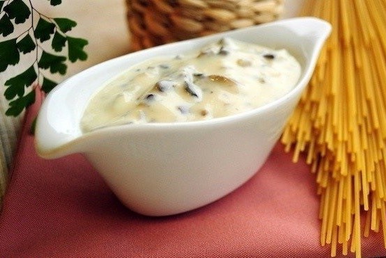 Грибной соус с хреном