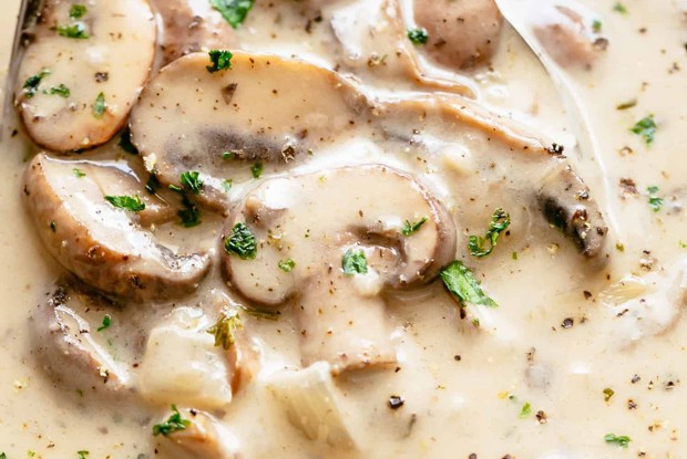 Грибной соус с портвейном