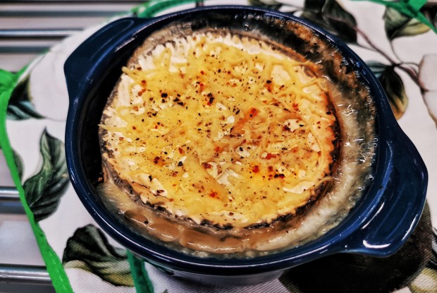 Грибной жюльен с камамбером