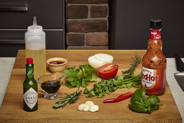 Грин-гриль-соус для стейков