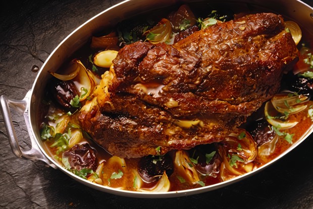 Грудинка с цимесом