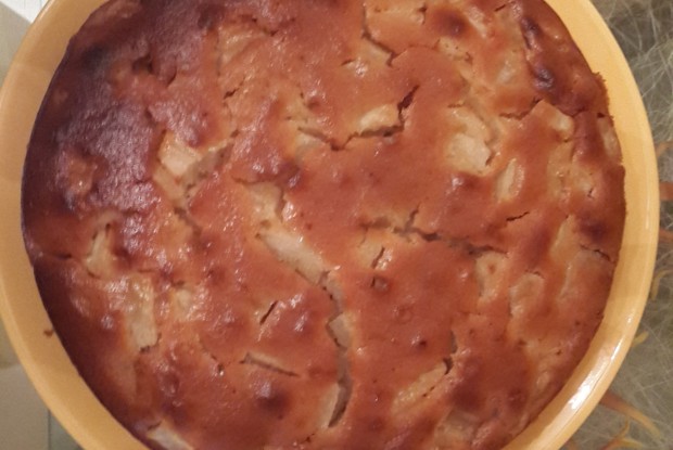 Грушево-медовый постный пирог