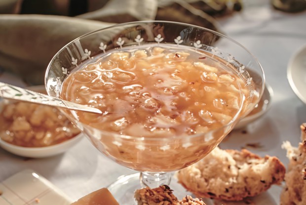 Грушевое варенье с перцем и лавандой