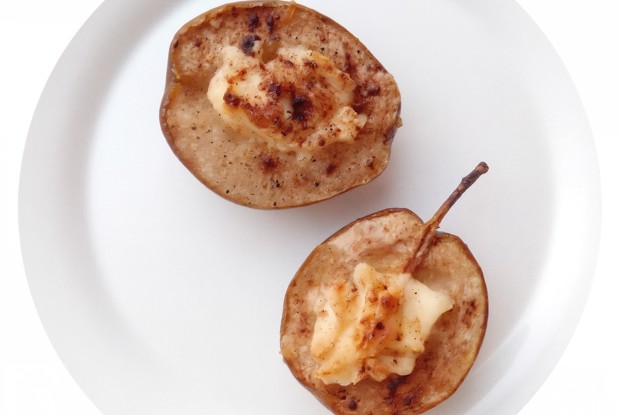 Груши, запеченные с рикоттой