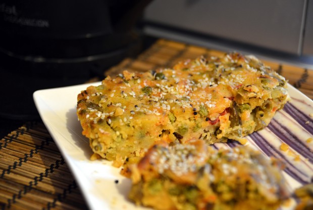 Гуджаратский овощной пирог