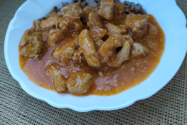 Гуляш из свинины