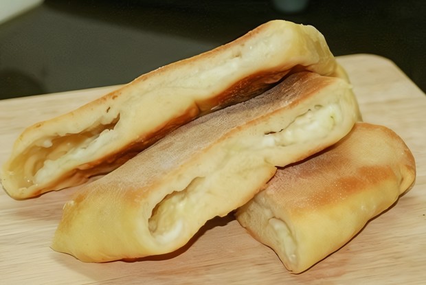 Хачапури с чесноком