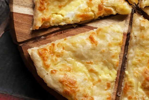 Хачапури с сыром на кефире