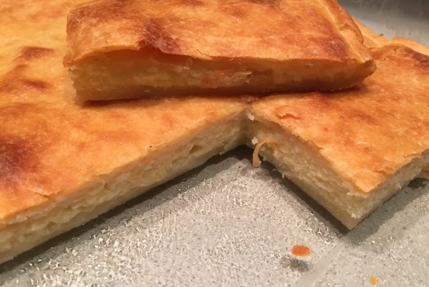 Хачапури с творожным тестом