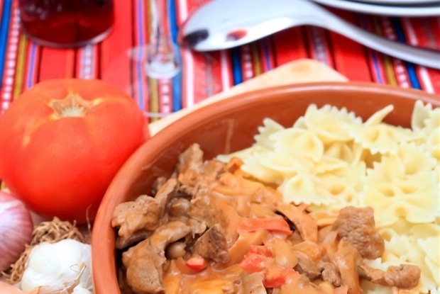 Харчо по-мегрельски с телятиной