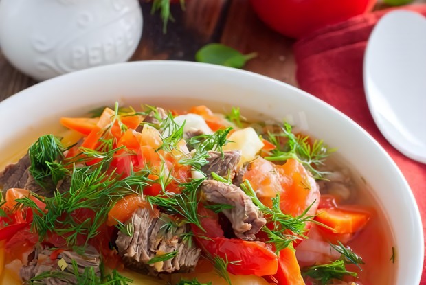 Хашлама из говядины