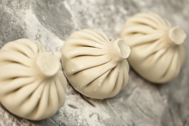 Хинкали от шеф-повара ресторана Мамаlыgа Изо Дзандзава