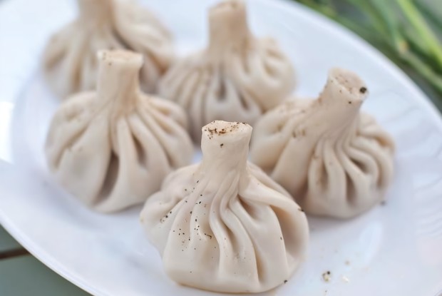 Хинкали с картошкой и сыром