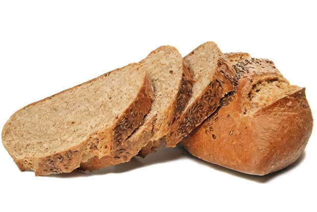 Хлеб из молотых отрубей с мукой