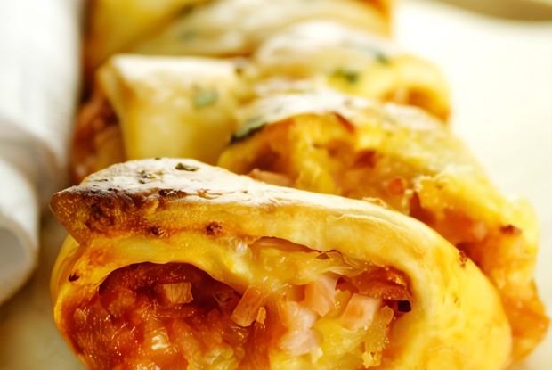 Хлеб с оливковым маслом и томатами