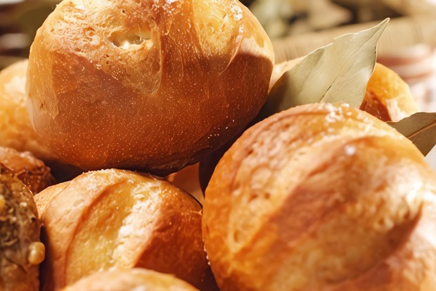 Хлеб с зеленым перцем горошком