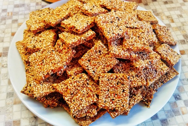 Хлебцы из кунжута