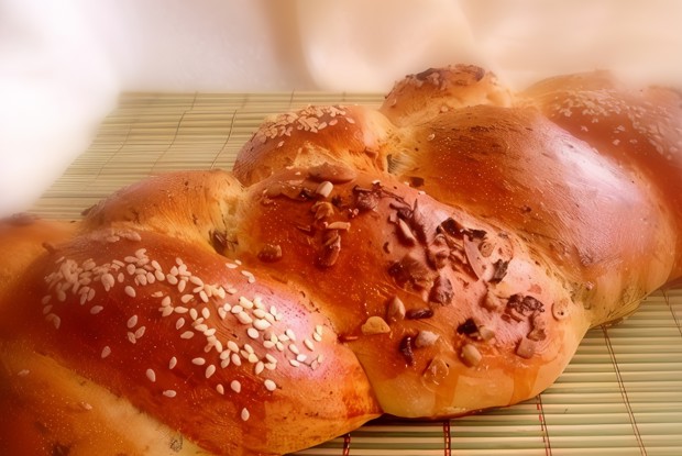 Хлебная трехцветная коса