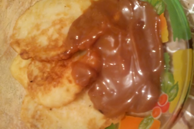 Хлебные оладьи