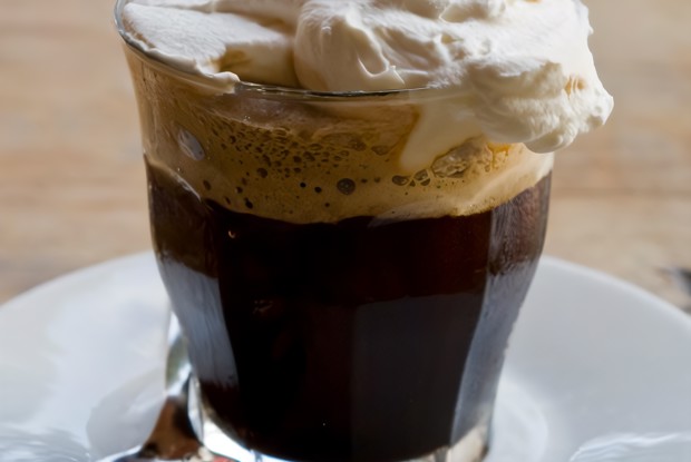 Холодный ирландский кофе