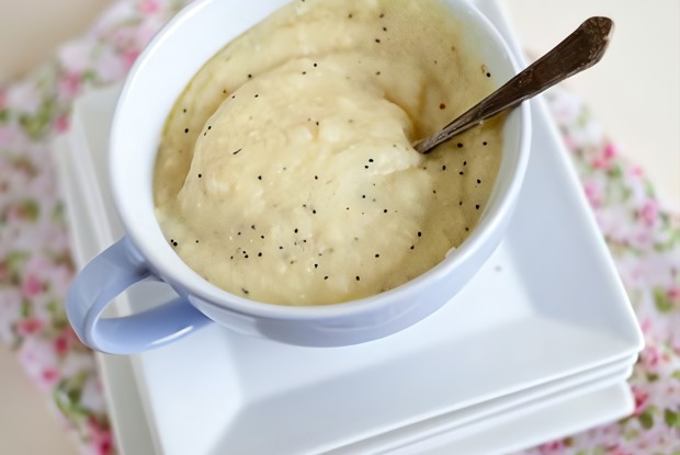 Холодный яблочный крем-суп с карри