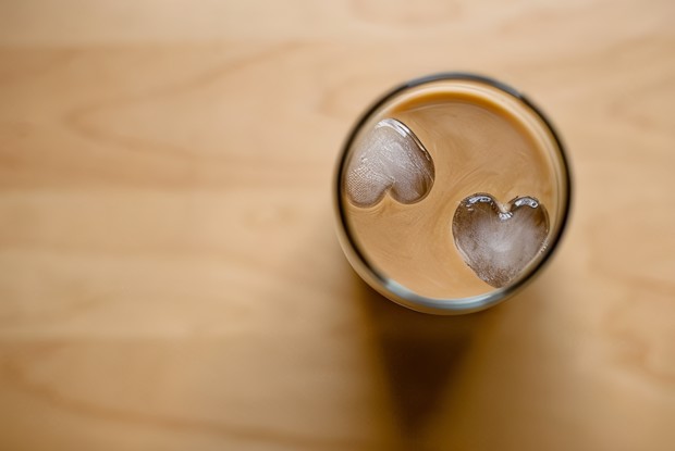 Холодный кофе с медом