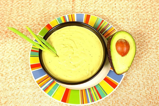 Холодный суп из авокадо