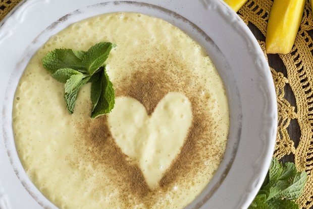 Холодный суп-пюре из манго