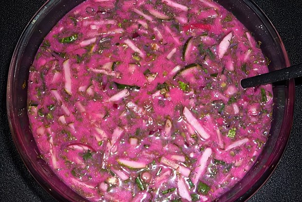 Холодный свекольник