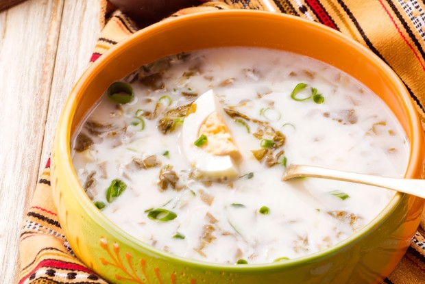 Холодник из щавеля