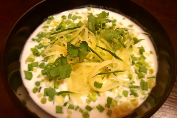 Холодник с кабачком