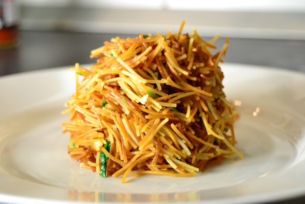 Хрустящая жареная лапша