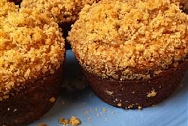 Хрустящие банановые маффины